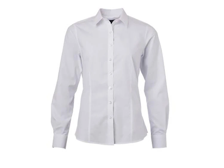 Damenbluse Poplin Langarm Inklusive Stickerei 3 Damenbluse Poplin Langarm Inklusive Stickerei