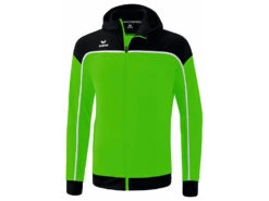 Erima Change Trainingsjacke Mit Kapuze Aus Recyceltem Polyester -Optimal Sportserien Geschäft Erima Change Trainingsjacke mit Kapuze gruen schwarz
