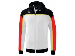 Erima Change Trainingsjacke Mit Kapuze Aus Recyceltem Polyester -Optimal Sportserien Geschäft Erima Change Trainingsjacke mit Kapuze weiss schwarz