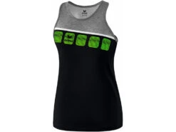 Erima Damen Tank 5-C In 12 Teamfarben -Optimal Sportserien Geschäft Erima Damen Tank 5 C grau schw lime