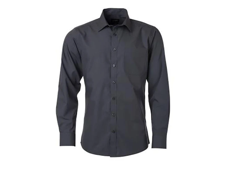 Herrenhemd Poplin Langarm Inklusive Stickerei 6 Herrenhemd Poplin Langarm Inklusive Stickerei – Bild 4