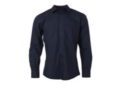Herrenhemd Poplin Langarm Inklusive Stickerei 9 Herrenhemd Poplin Langarm Inklusive Stickerei -Optimal Sportserien Geschäft Hemd navy