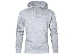 Hoody Basic Inklusive Direktflock In 14 Versch. Farben -Optimal Sportserien Geschäft Hoody Promodoro hellgrau melange 1