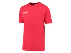 Hummel „Aufwärm“- Shirt Incl. Druck Vereinsname O. Wappen -Optimal Sportserien Geschäft Hummel Core Cotton Tee 03