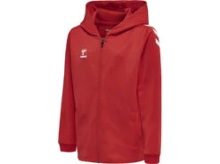 Hummel Core XK Kapuzenjacke In 6 Tollen Farben -Optimal Sportserien Geschäft Hummel Core XK Poly Zip Hood Sweat true red