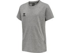 Hummel Move Grid Cotton T-Shirt Für Damen, Herren Kinder In Fünf Verschiedenen Farben -Optimal Sportserien Geschäft Hummel Move Grid Cotton T Shirt grau