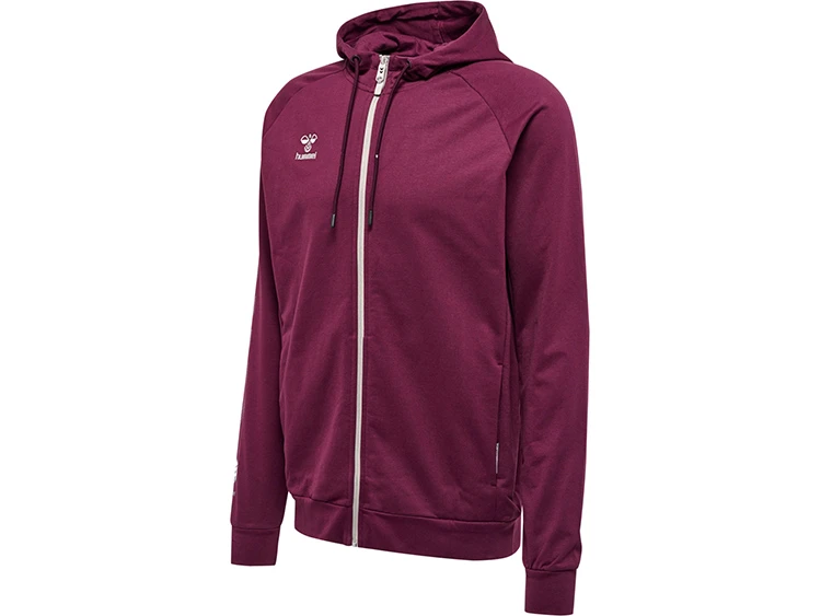 Hummel Move Grid Cotton Zip Hoodie In Fünf Tollen Farben 4 Hummel Move Grid Cotton Zip Hoodie In Fünf Tollen Farben – Bild 2