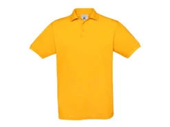Polo Basic Inklusive Siebdruck -Optimal Sportserien Geschäft Polo BC gelb