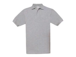 Polo Basic Inklusive Siebdruck -Optimal Sportserien Geschäft Polo BC grau