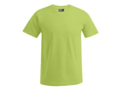 T-Shirt Premium Inklusive Beflockung -Optimal Sportserien Geschäft Promodoro Tee lime
