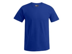 T-Shirt Premium Inklusive Beflockung -Optimal Sportserien Geschäft Promodoro Tee royal
