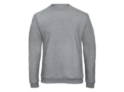 Sweat-Shirt Basic Inklusive Siebdruck -Optimal Sportserien Geschäft Sweat Shirt Basic graumelange