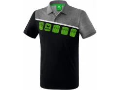Erima Polo 5-C Für Damen Und Herren In 12 Farben -Optimal Sportserien Geschäft erima Polo schw grau lime