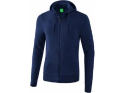 Erima Basic KAPUZENSWEATJACKE In Acht Verschiedenen Farben -Optimal Sportserien Geschäft erima kapuzensweat navy 1