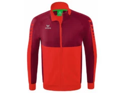 Erima Six Wings Worker Jacke In 12 Tollen Farben -Optimal Sportserien Geschäft erima six wings worker jacke red bordeaux