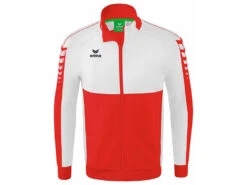 Erima Six Wings Worker Jacke In 12 Tollen Farben -Optimal Sportserien Geschäft erima six wings worker jacke red white