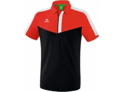 Erima Squad Poloshirt In 11 Versch. Farbenkombinationen Für Damen Und Herren -Optimal Sportserien Geschäft erima squad poloshirt rot schwarz
