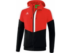 Erima Squad Tracktop Jacke Mit Kapuze In Elf Toller Vereinsfarben