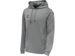 Hummel Core XK Poly Sweat Hoodie In 10 Farben Für Damen Und Herren -Optimal Sportserien Geschäft hummel core xk poly sweat hoodie grey melange
