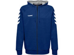 Hummel Basic Sweatjacke Mit Kapuzein 8 Farben Für Damen Und Herren -Optimal Sportserien Geschäft hummel go sweatjacke blau