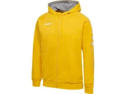 Hummel Basic Sweatjacke Mit Kapuzein 8 Farben Für Damen Und Herren -Optimal Sportserien Geschäft hummel go sweatjacke gelb