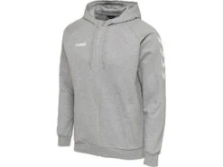 Hummel Basic Sweatjacke Mit Kapuzein 8 Farben Für Damen Und Herren -Optimal Sportserien Geschäft hummel go sweatjacke grau