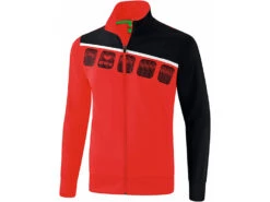 Erima Präsentationsjacke 5-C In 10 Vereinsfarben -Optimal Sportserien Geschäft praesentationsjacke rot