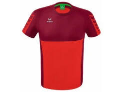 Erima Six Wings T-Shirt In 11 Tollen Farben -Optimal Sportserien Geschäft sport goslar erima six wings t shirt red bordeaux